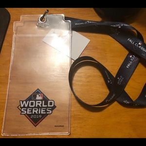 2019 World Series Ticket Holder Lanyard